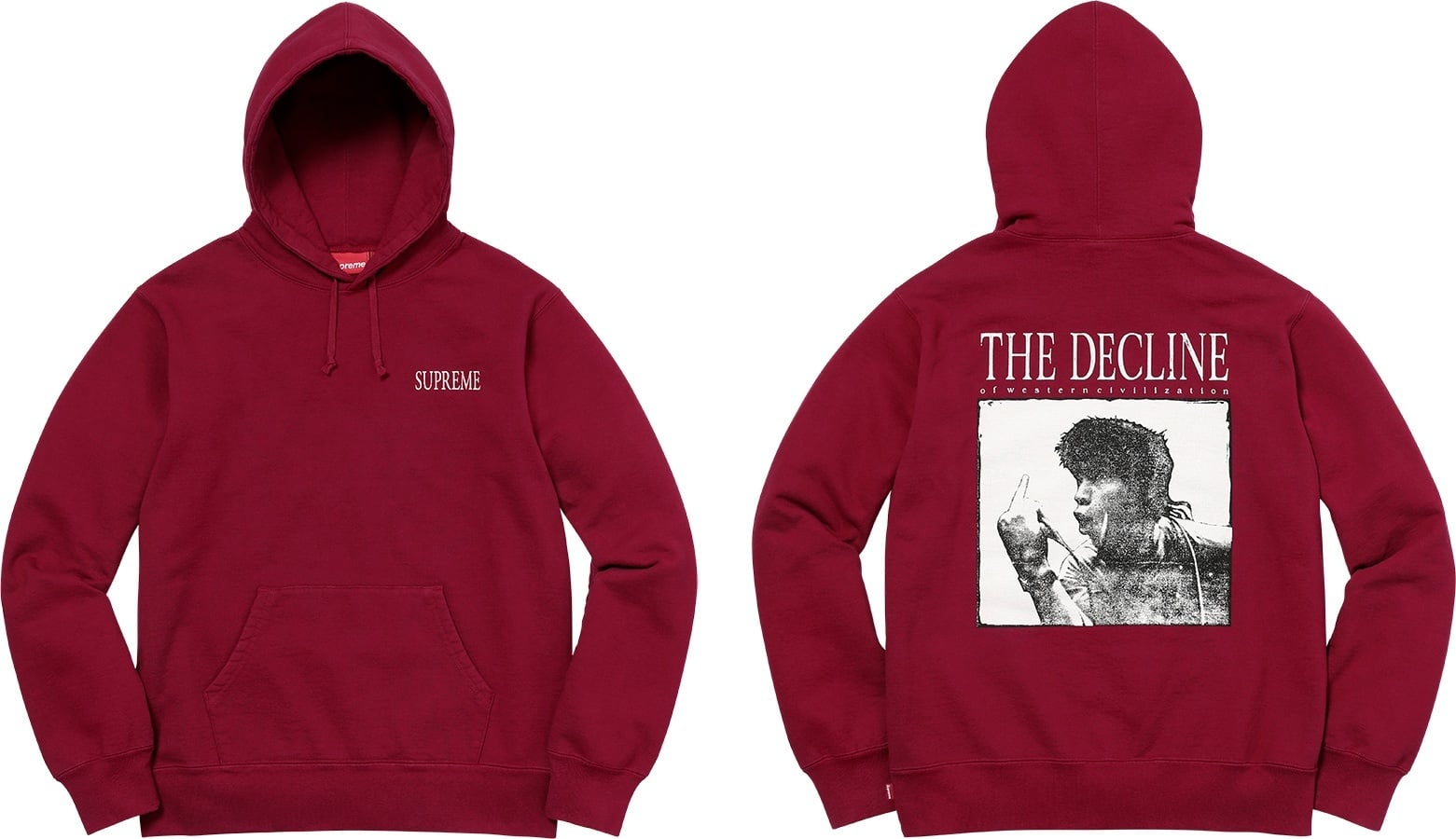 Decline Hooded Sweatshirt view 12